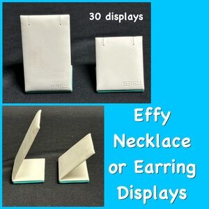 (30) Effy Magnetic Necklace or Earring Displays